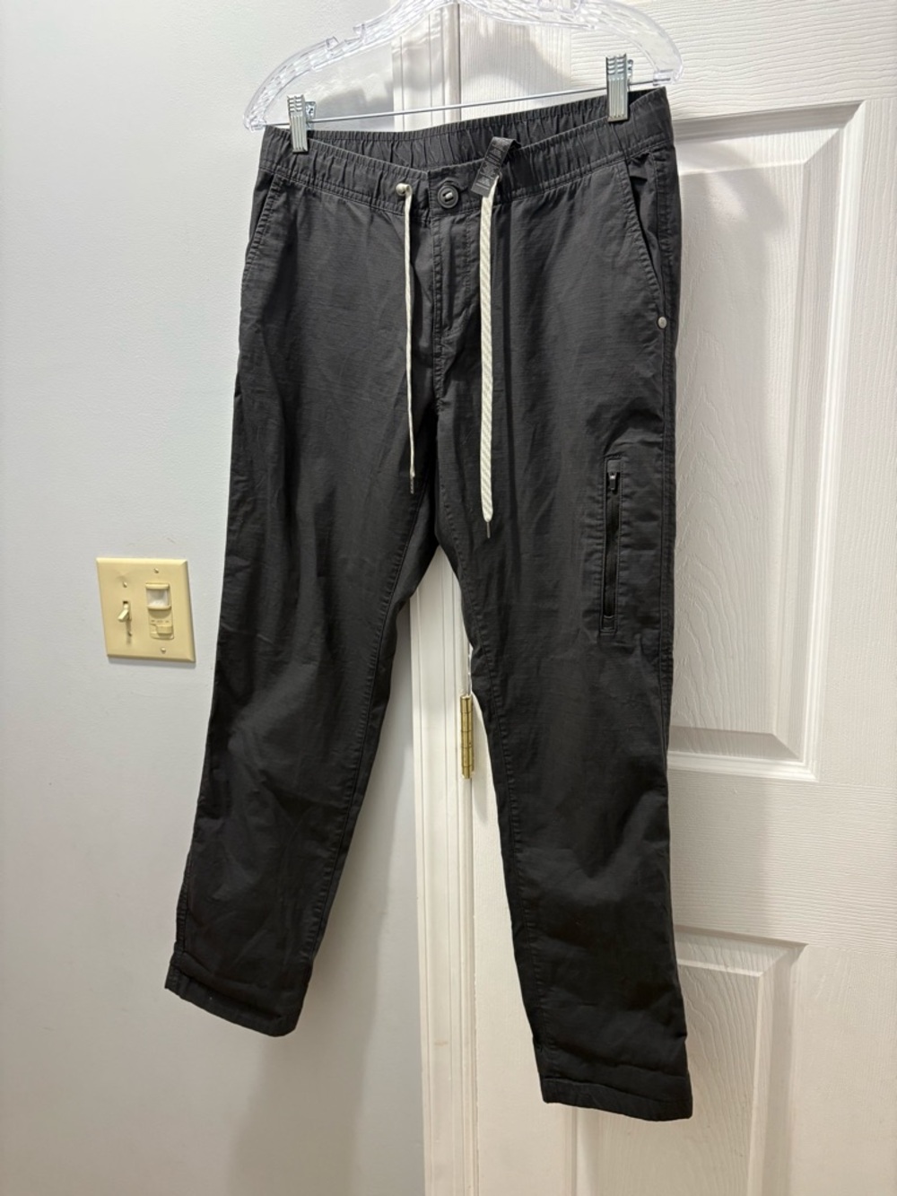 Vuori Ripstop Pant Charcoal Gray Size Medium